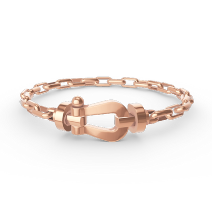 ¡®Sprite Jewelry¡¯FORCE LARGE HORSESHOE CLASP  METAL BRACELET