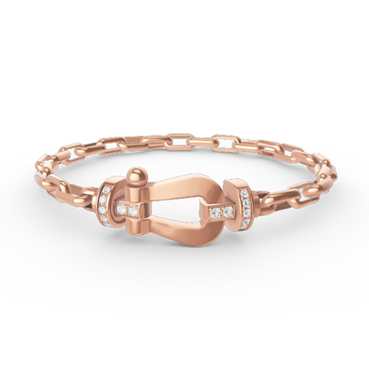 ¡®Sprite Jewelry¡¯FORCE LARGE HORSESHOE CLASP  METAL BRACELET