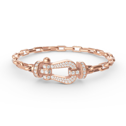 ¡®Sprite Jewelry¡¯FORCE LARGE HORSESHOE CLASP  METAL BRACELET
