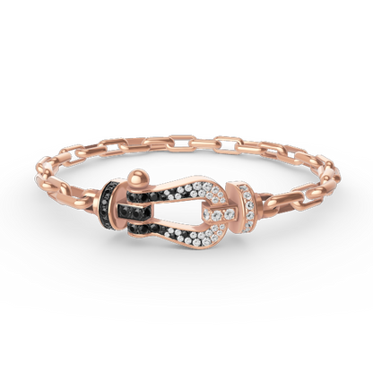 ¡®Sprite Jewelry¡¯FORCE LARGE HORSESHOE CLASP  METAL BRACELET