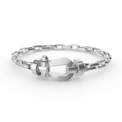 ¡®Sprite Jewelry¡¯FORCE LARGE HORSESHOE CLASP  METAL BRACELET