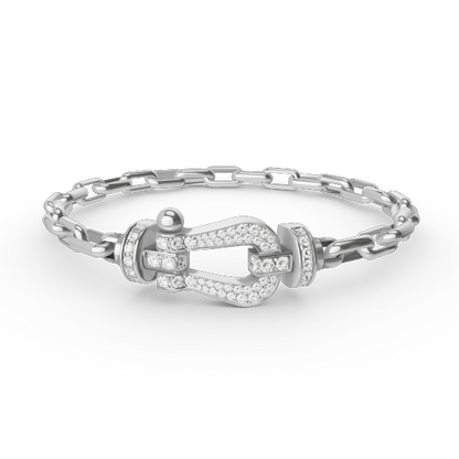 ¡®Sprite Jewelry¡¯FORCE LARGE HORSESHOE CLASP  METAL BRACELET