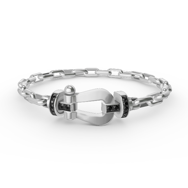 ¡®Sprite Jewelry¡¯FORCE LARGE HORSESHOE CLASP  METAL BRACELET