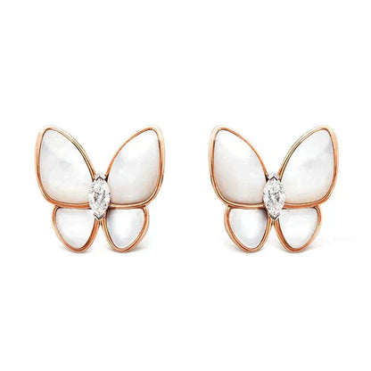 ¡®Sprite Jewelry¡¯BUTTERFLY MOP DIAMOND EARRINGS