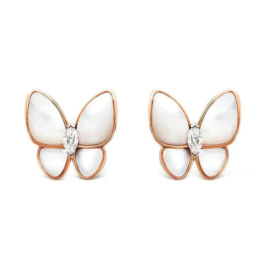 ¡®Sprite Jewelry¡¯BUTTERFLY MOP DIAMOND EARRINGS
