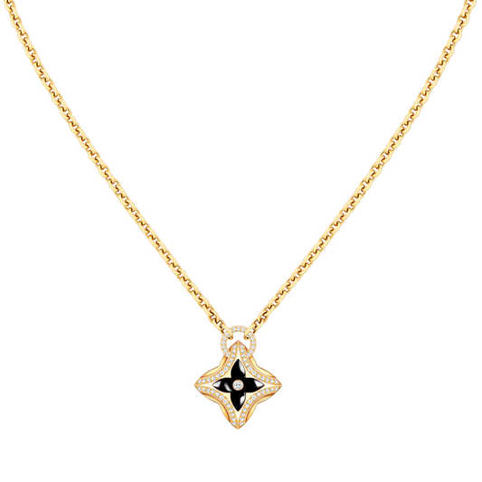 ¡®Sprite Jewelry¡¯STAR PEDANT PINK GOLD DIAMOND NECKLACE