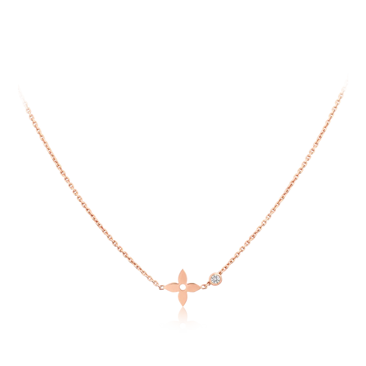 ¡®Sprite Jewelry¡¯BLOSSOM PENDANT PINK GOLD AND DIAMOND