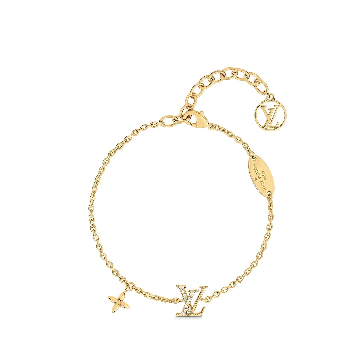 ¡®Sprite Jewelry¡¯LOGO STAR MOTIF GOLD BRACELET