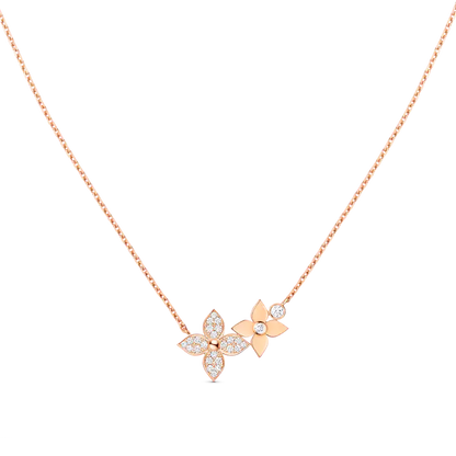 ¡®Sprite Jewelry¡¯STAR BLOSSOM NECKLACE PINK GOLD DIAMONDS
