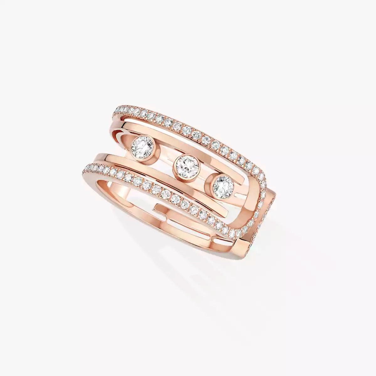 [Sprite Jewelry]Move 10th Diamond Ring in Gold