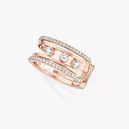 [Sprite Jewelry]Move 10th Diamond Ring in Gold