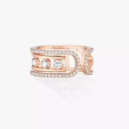 [Sprite Jewelry]Move 10th Diamond Ring in Gold