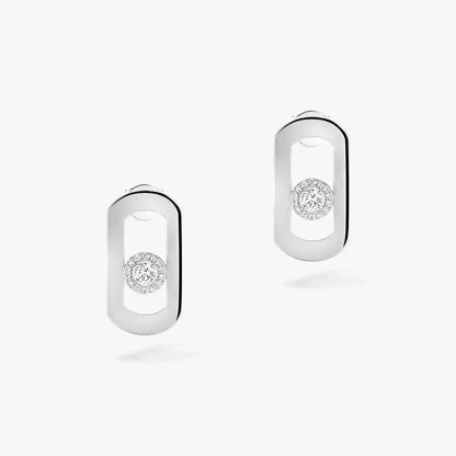 [Sprite Jewelry]So Move Diamond Earrings in Yellow Gold