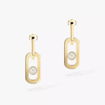 [Sprite Jewelry] So Move XL Diamond Hoop Earring