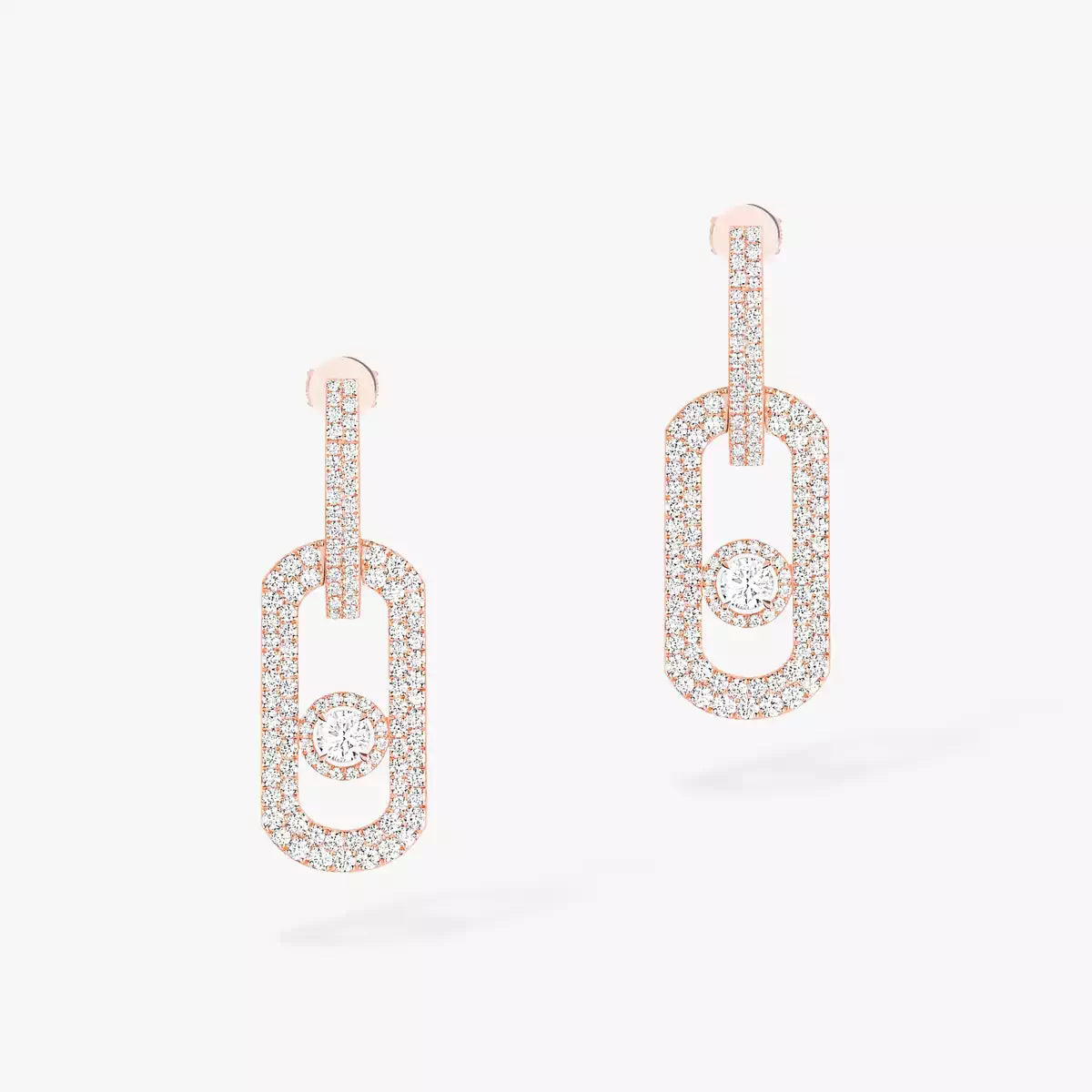 [Sprite Jewelry]So Move XL Pave_-Set Diamond Pendant Earrings