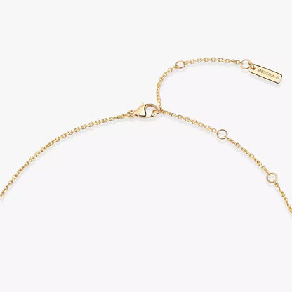 [Sprite Jewelry]Lucky Eye Diamond Necklace in Rose Gold and Turquoise