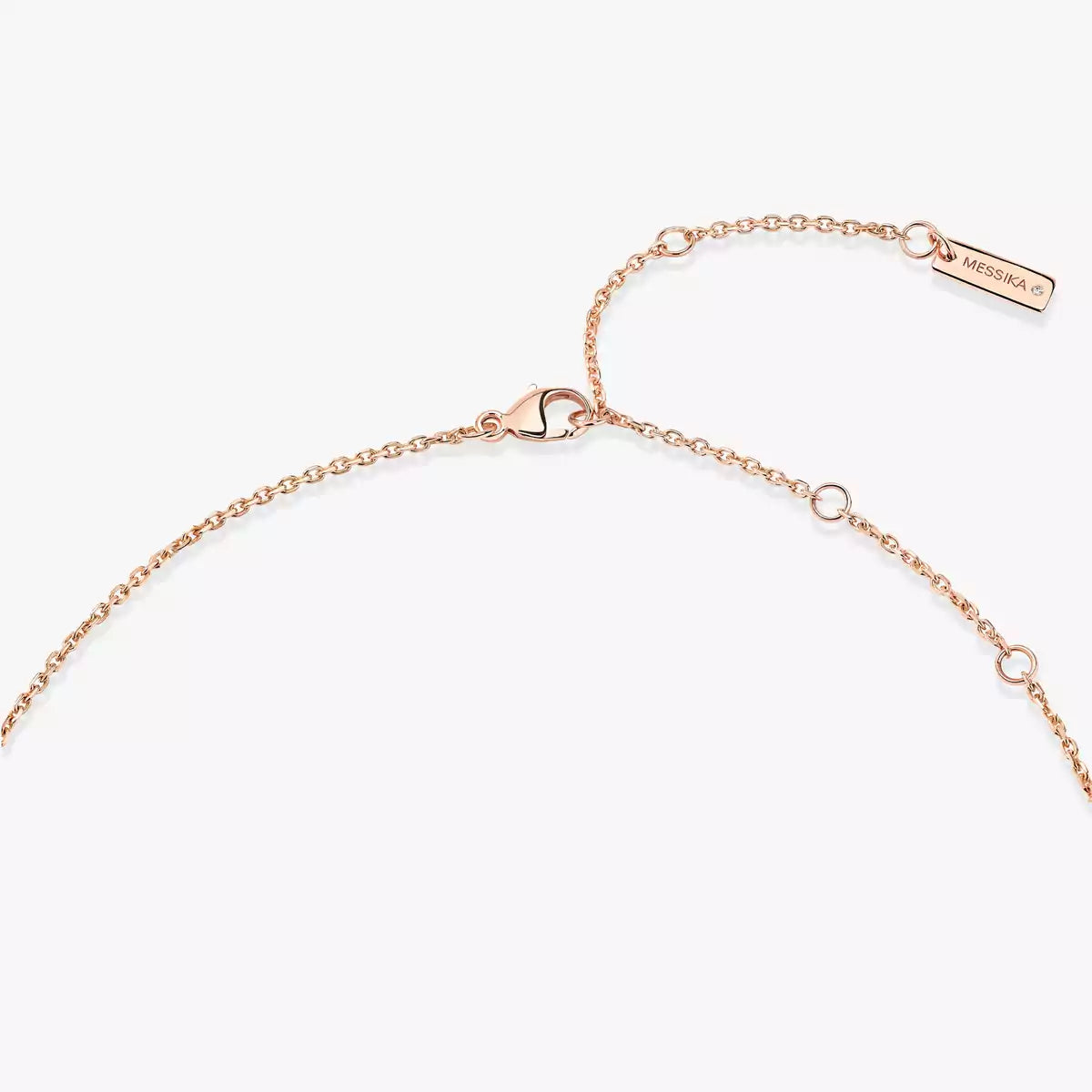 [Sprite Jewelry]Lucky Eye Diamond Necklace in Rose Gold and Turquoise