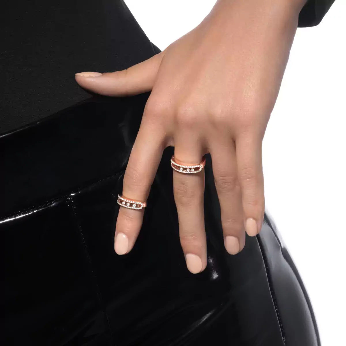 [Sprite Jewelry] Baby Move Gold Diamond Pave_ Ring