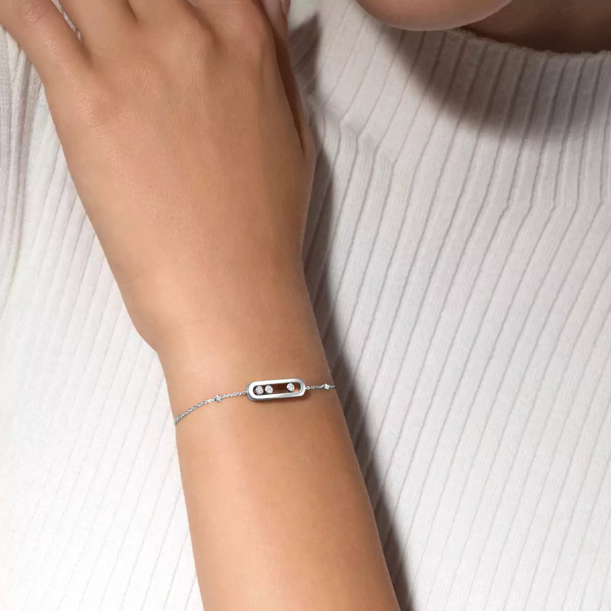 [Sprite Jewelry]Baby Move Diamond Bracelet