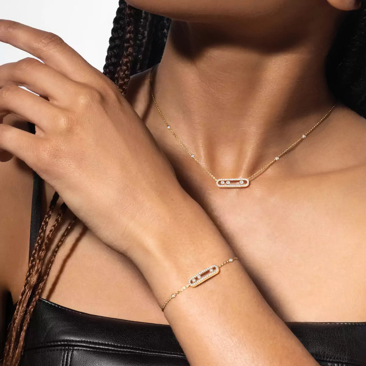 [Sprite Jewelry]Pavé Baby Move Diamond Bracelet