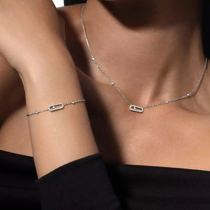 [Sprite Jewelry]Diamond Necklace Move Uno