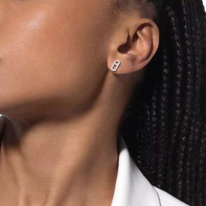 [Sprite Jewelry]Move Uno Diamond Earrings