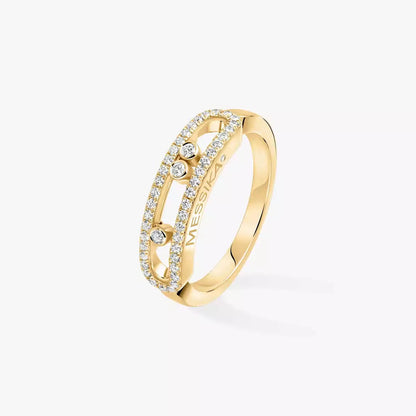 [Sprite Jewelry] Baby Move Gold Diamond Pave_ Ring