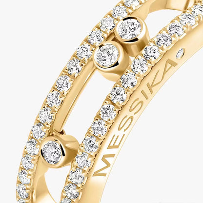 [Sprite Jewelry] Baby Move Gold Diamond Pave_ Ring