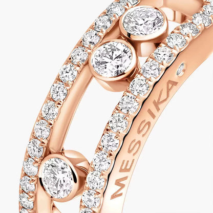 [Sprite Jewelry] Move Gold Diamond Pave_ Ring