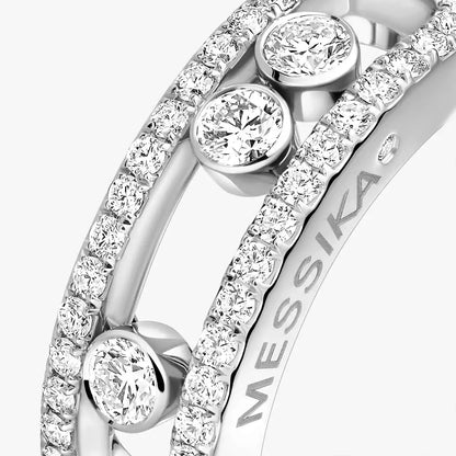[Sprite Jewelry] Move Gold Diamond Pave_ Ring