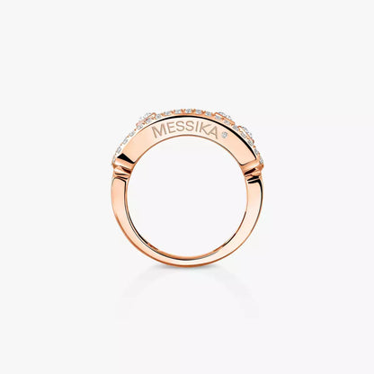 [Sprite Jewelry] Move Gold Diamond Pave_ Ring