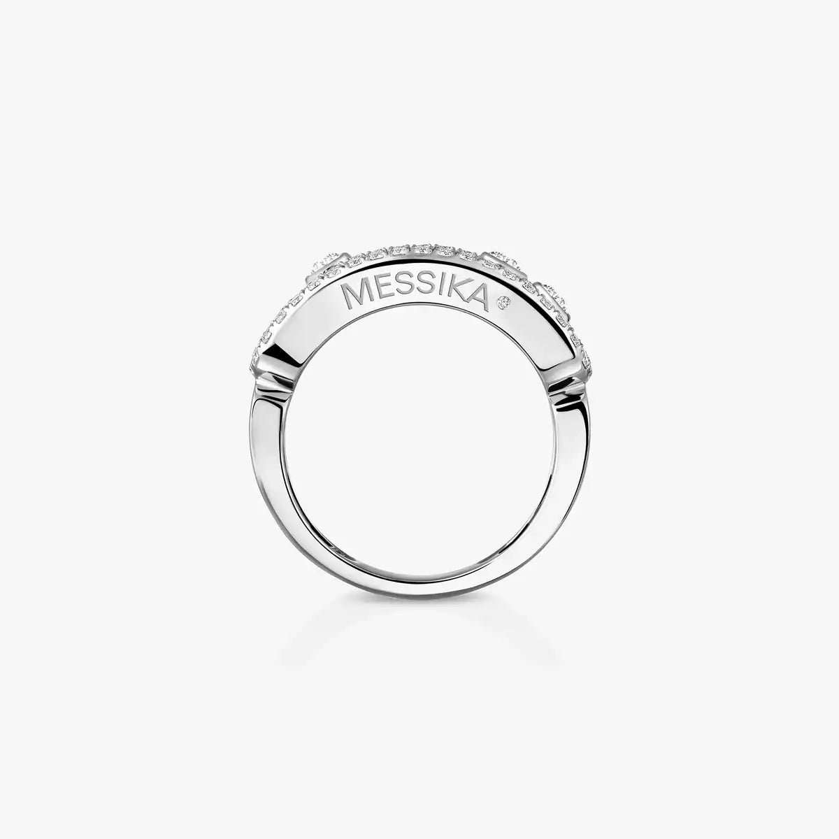 [Sprite Jewelry] Move Gold Diamond Pave_ Ring