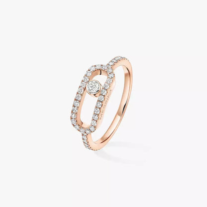 [Sprite Jewelry]Move Uno Diamond Ring in Gold