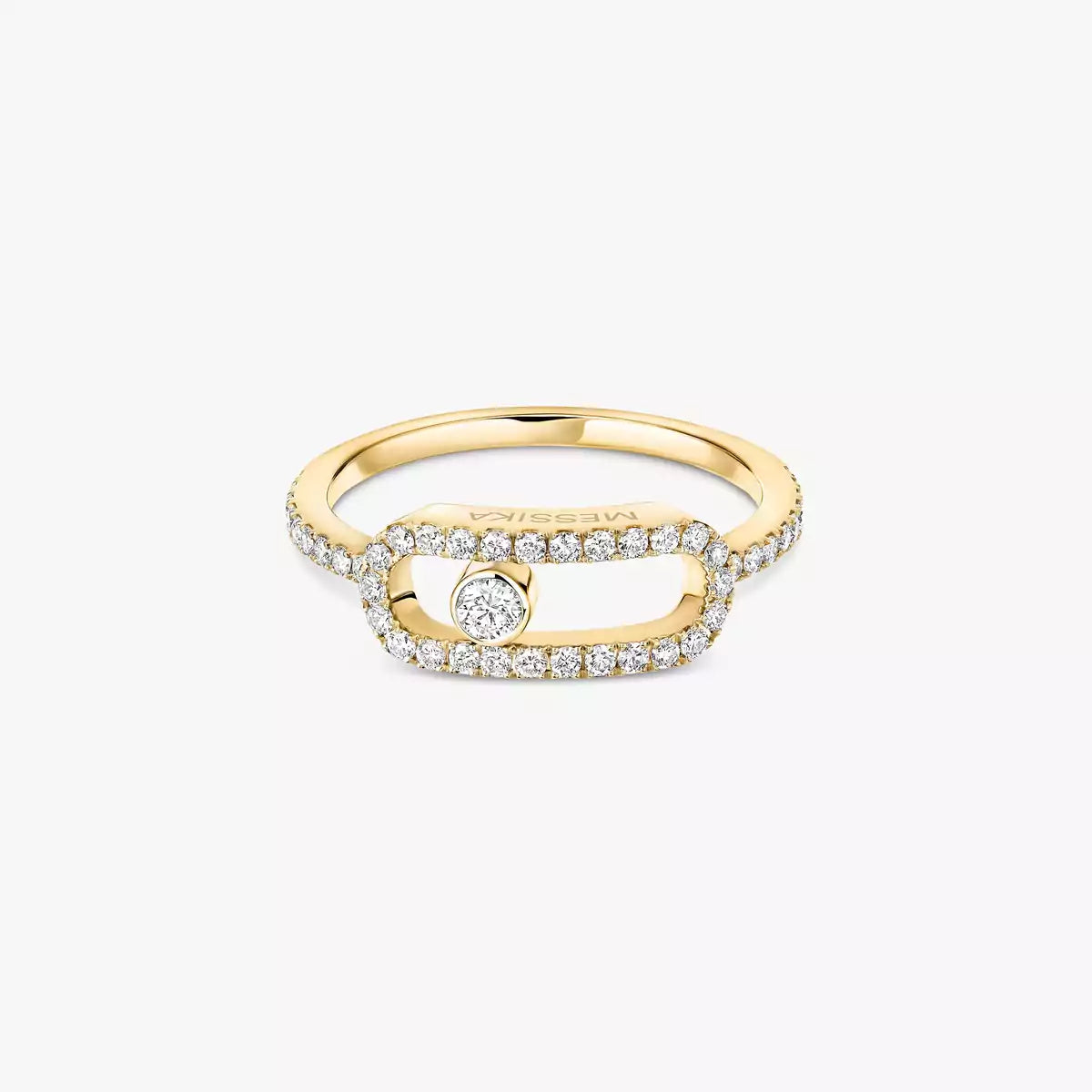 [Sprite Jewelry]Move Uno Diamond Ring in Gold