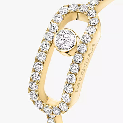 [Sprite Jewelry]Move Uno Diamond Ring in Gold