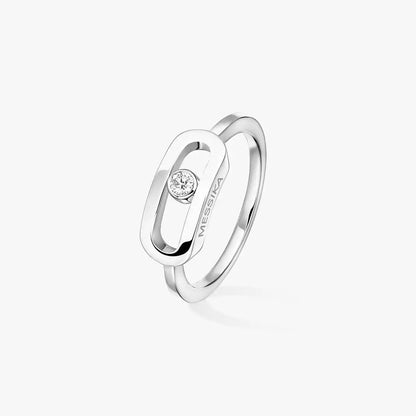 [Sprite Jewelry]Move Uno Diamond Ring in Gold
