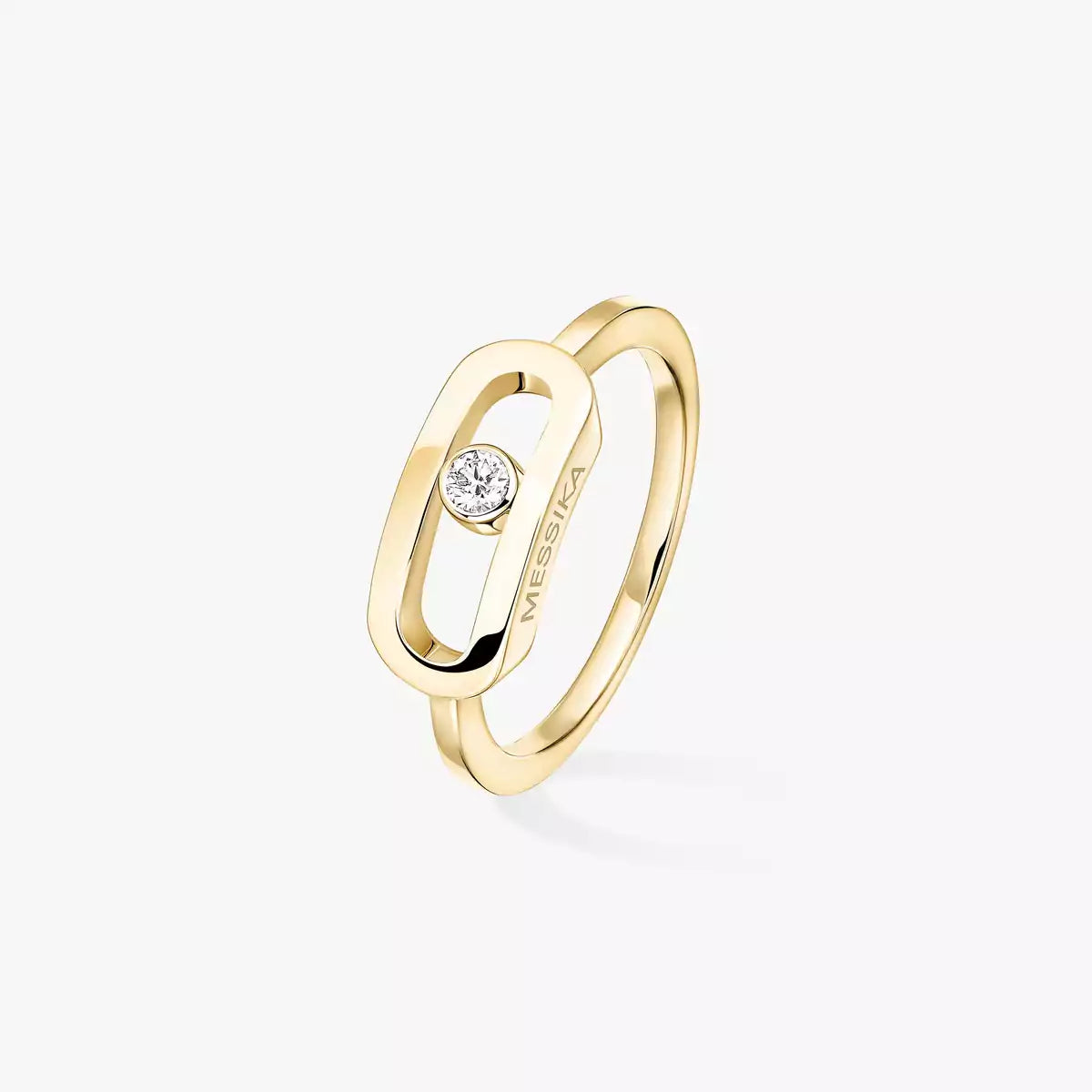 [Sprite Jewelry]Move Uno Diamond Ring in Gold
