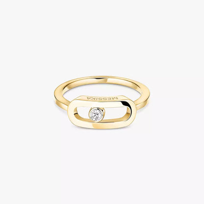 [Sprite Jewelry]Move Uno Diamond Ring in Gold
