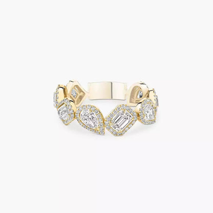 [Sprite Jewelry]Diamond Wedding Ring My Twin