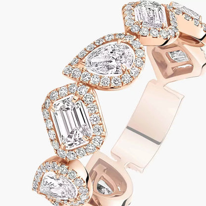 [Sprite Jewelry]Diamond Wedding Ring My Twin