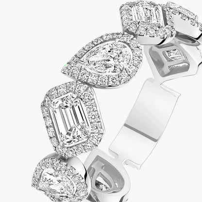 [Sprite Jewelry]Diamond Wedding Ring My Twin