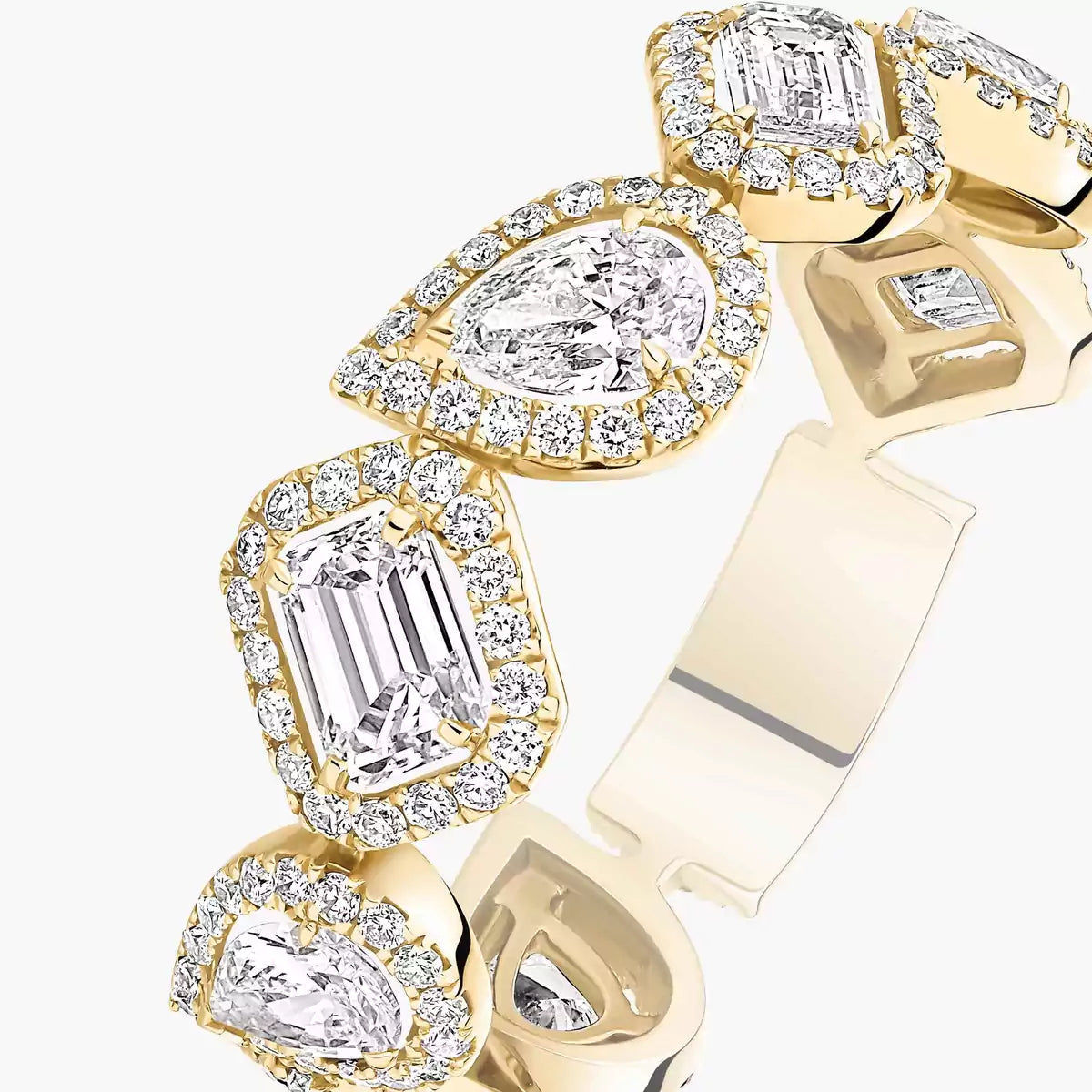 [Sprite Jewelry]Diamond Wedding Ring My Twin