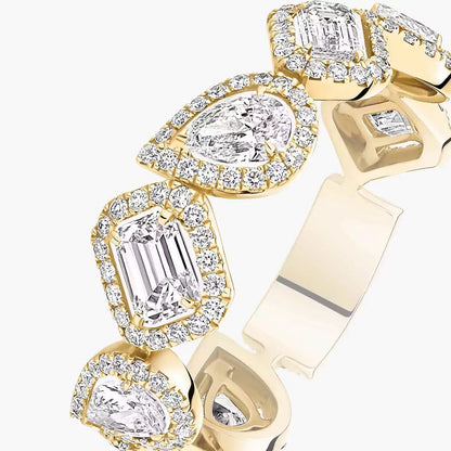 [Sprite Jewelry]Diamond Wedding Ring My Twin