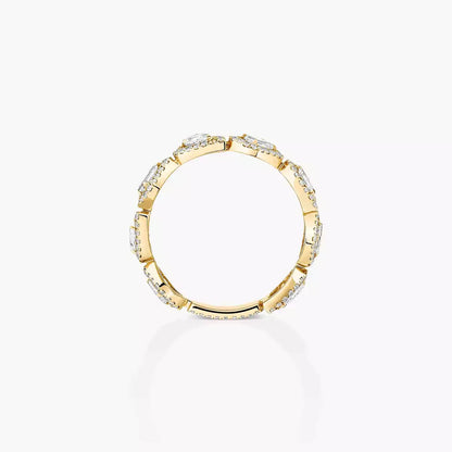 [Sprite Jewelry]Diamond Wedding Ring My Twin