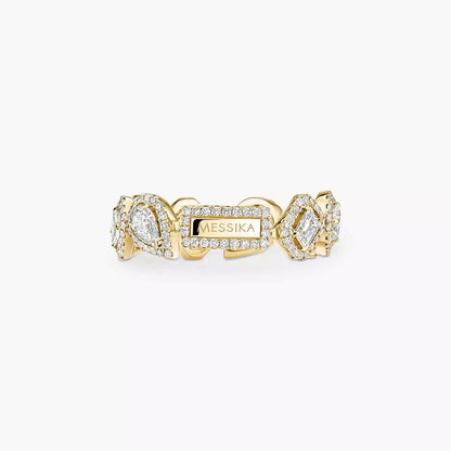 [Sprite Jewelry]Diamond Wedding Ring My Twin