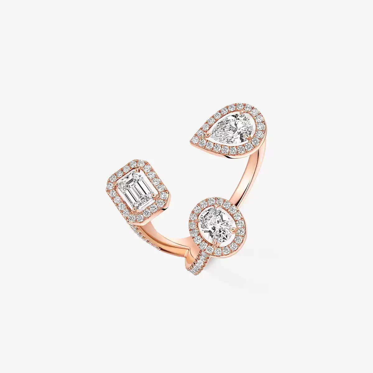 [[Sprite Jewelry] Diamond Ring 0,25ct My Twin Trilogy