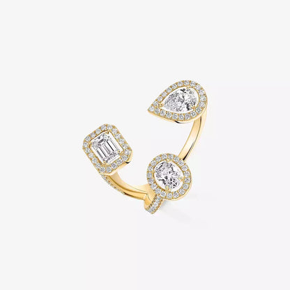 [[Sprite Jewelry] Diamond Ring 0,25ct My Twin Trilogy
