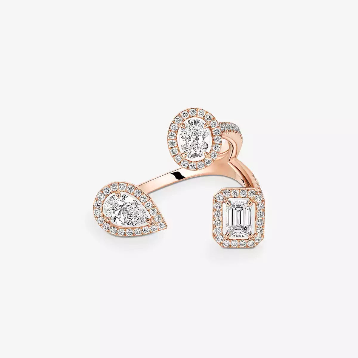 [[Sprite Jewelry] Diamond Ring 0,25ct My Twin Trilogy
