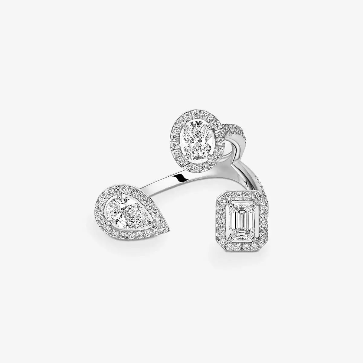 [[Sprite Jewelry] Diamond Ring 0,25ct My Twin Trilogy