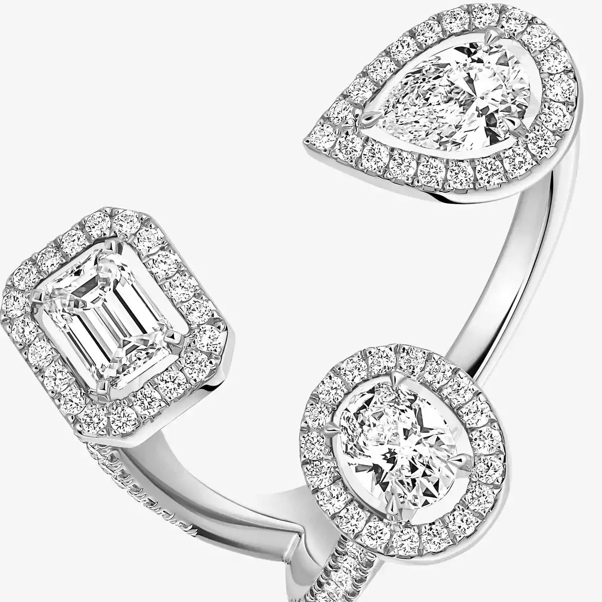 [[Sprite Jewelry] Diamond Ring 0,25ct My Twin Trilogy